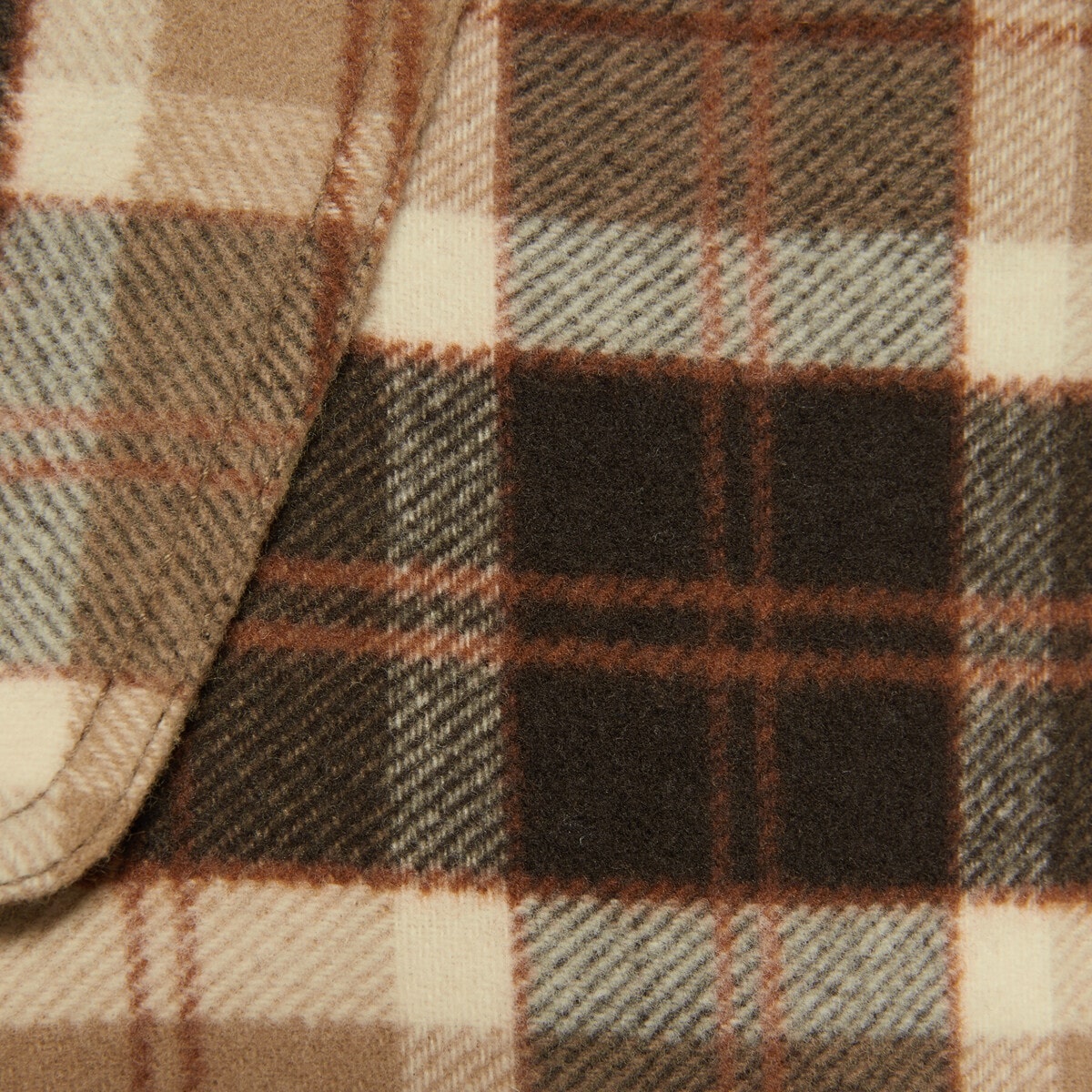 Reversible GG check wool coat - 5