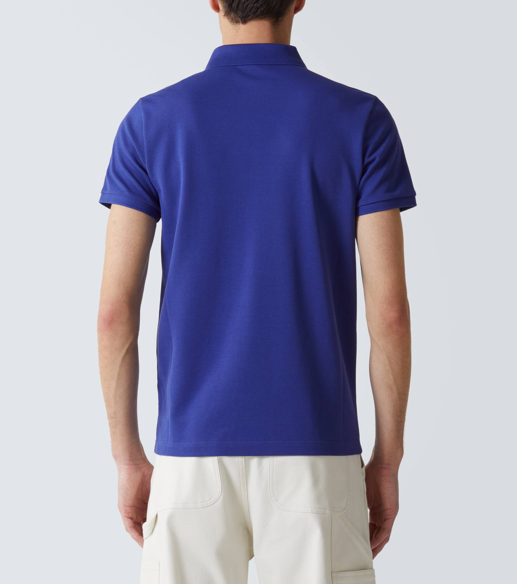 Logo cotton polo shirt - 4