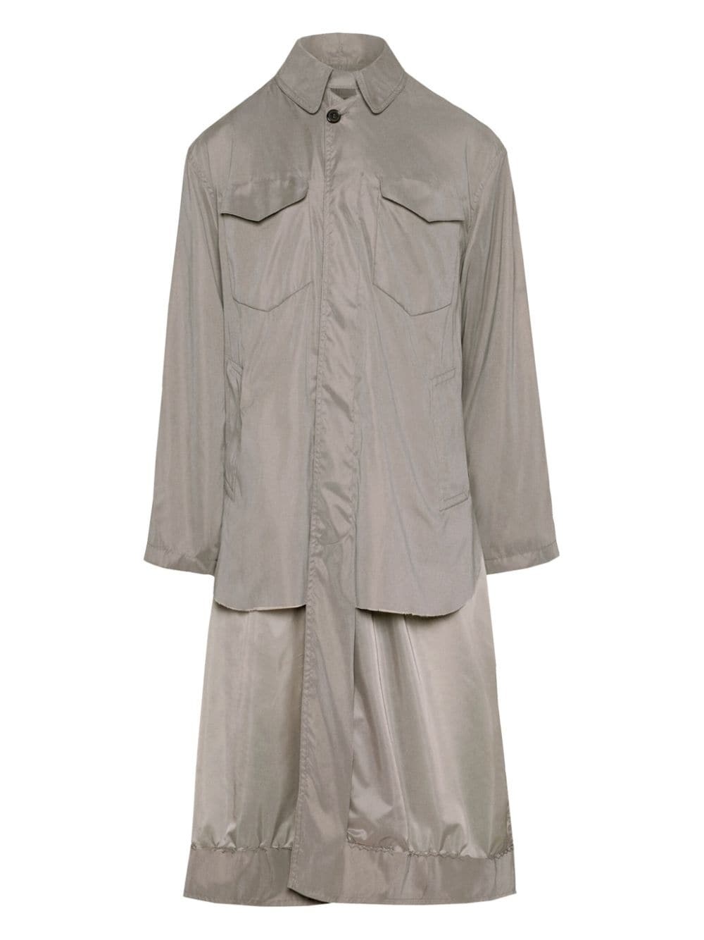 DÃ©cortiquÃ© reversible trench coat - 7