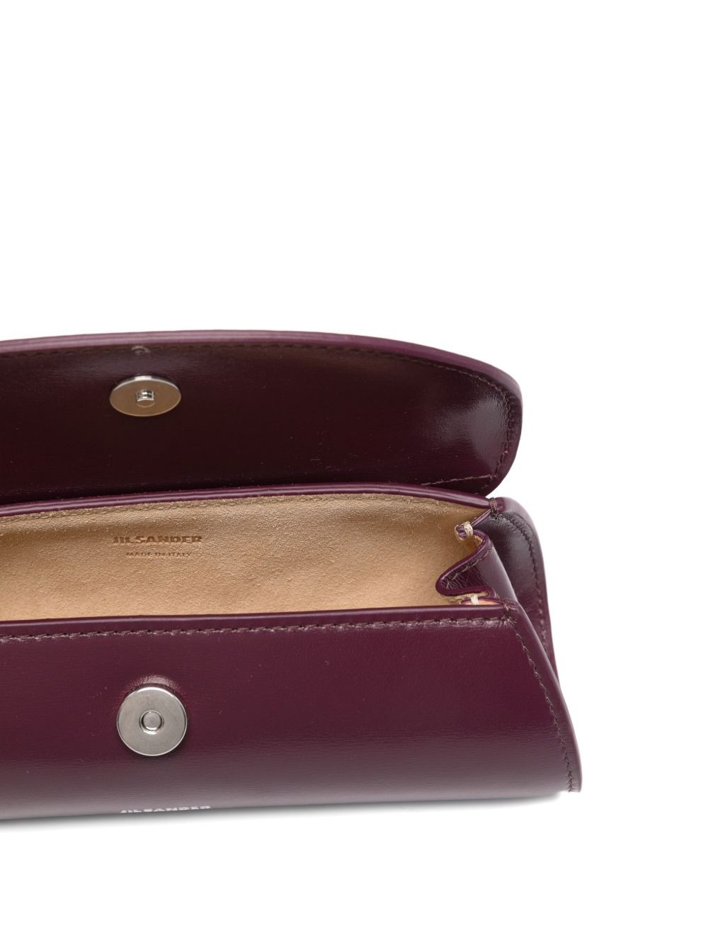 Cannolo cylindrical leather glasses case - 3
