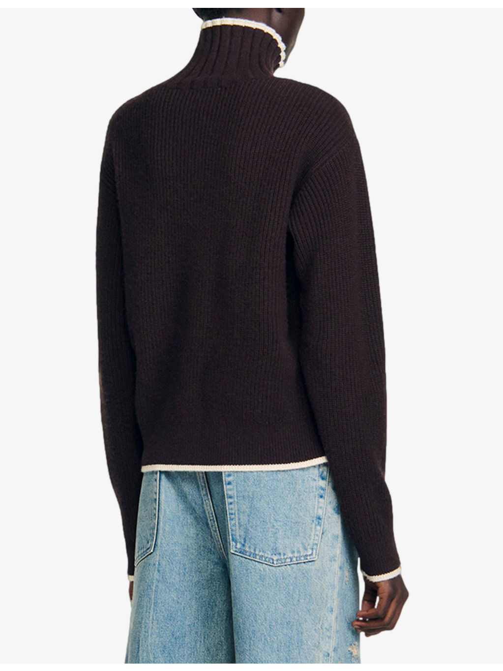 Turtleneck Ribbed Wool and Cashmere-Blend Jumper - 4