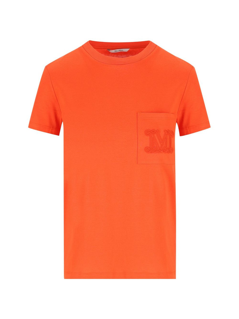 chest-pocket embroidered-logo T-shirt 1