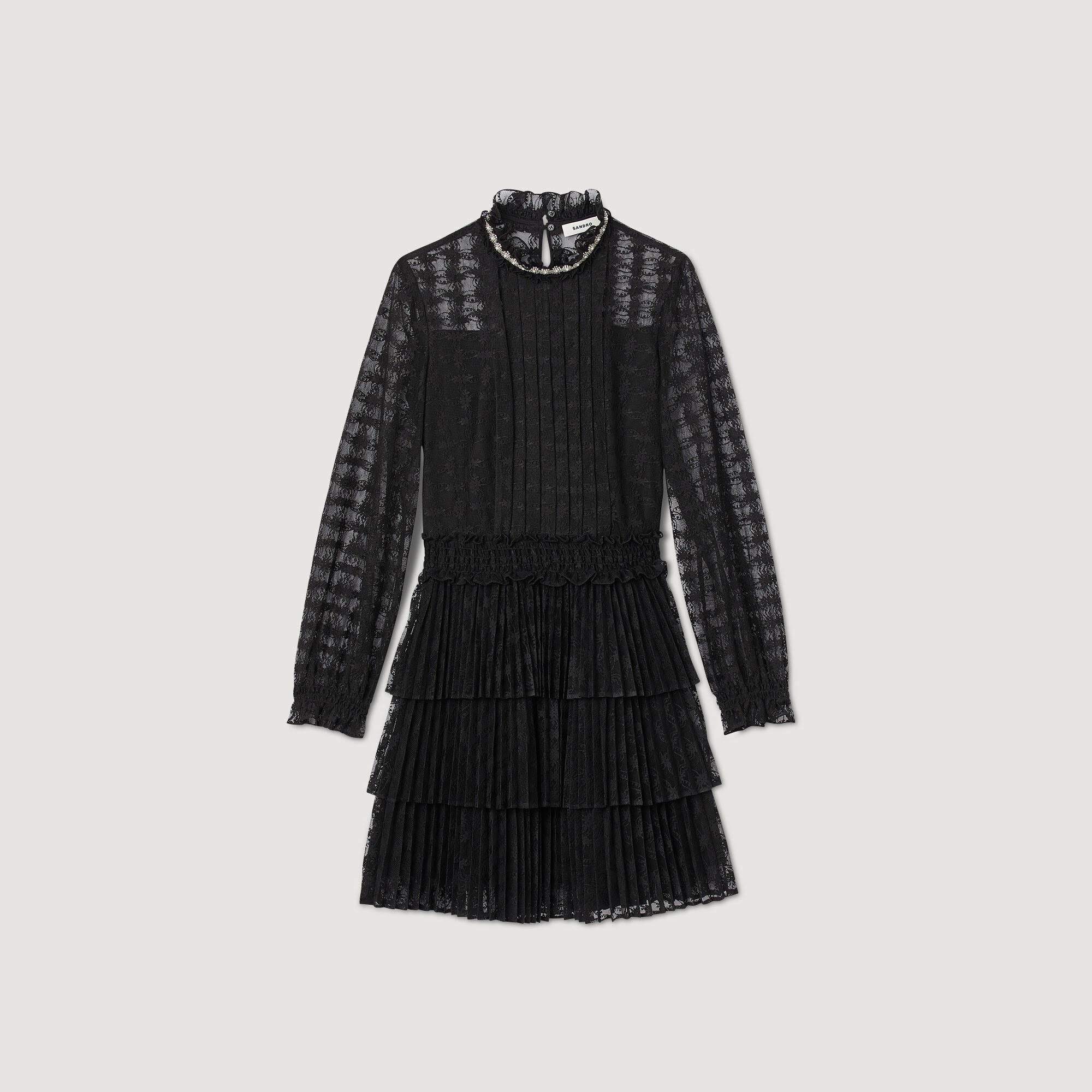 SHORT LACE DRESS - 1