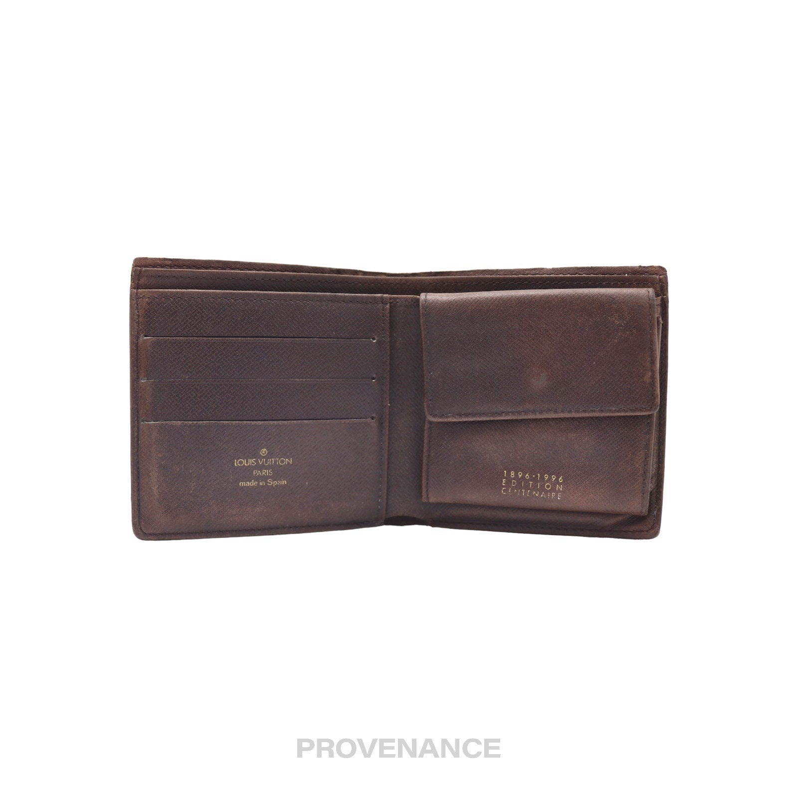 Louis Vuitton Centenaire Edition Marco Wallet - Damier Ebene - 6