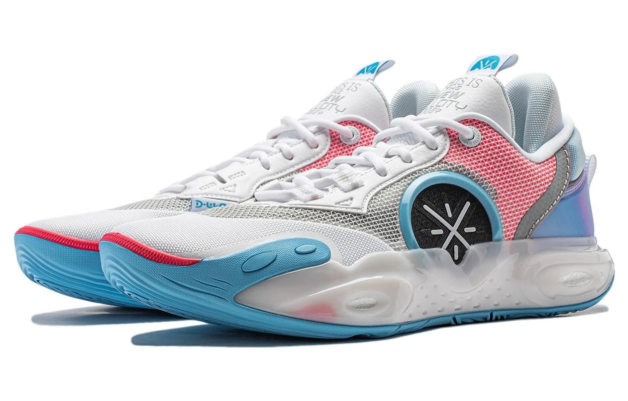 Li-Ning Wade All City 12 'White Blue' ABAU015-1 - 3