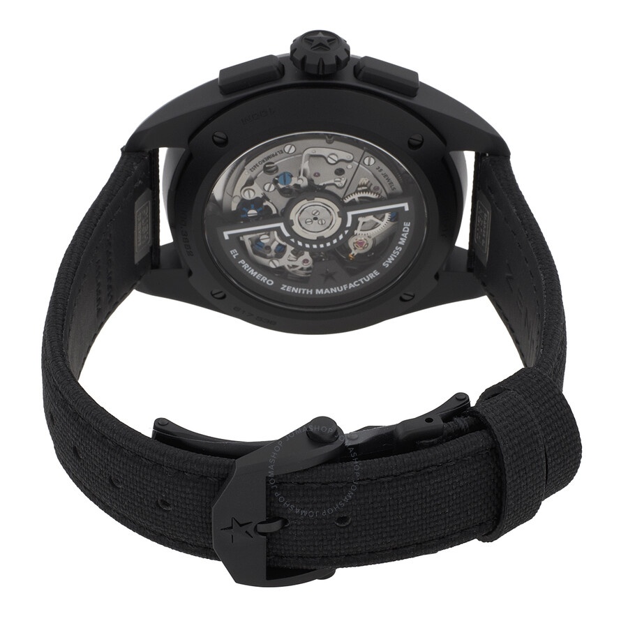 Zenith Big Date Flyback Chronograph Automatic Black Ceramic Dial Men's Watch 49.4000.3652/21.I001 - 3