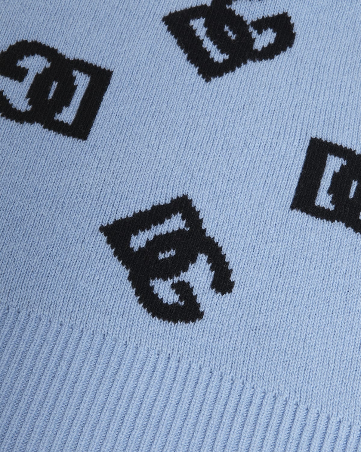 DG Logo Reversible Wool Scarf - 4
