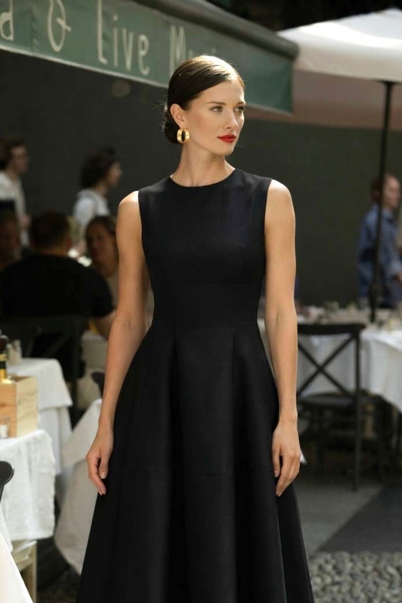 Mirienne Acetate Wool Dress 3