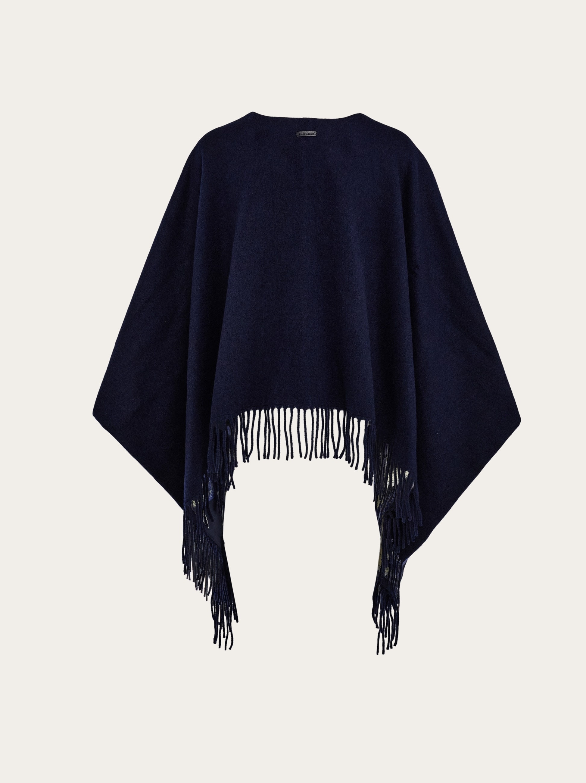 Day & Night print reversible cape - 4