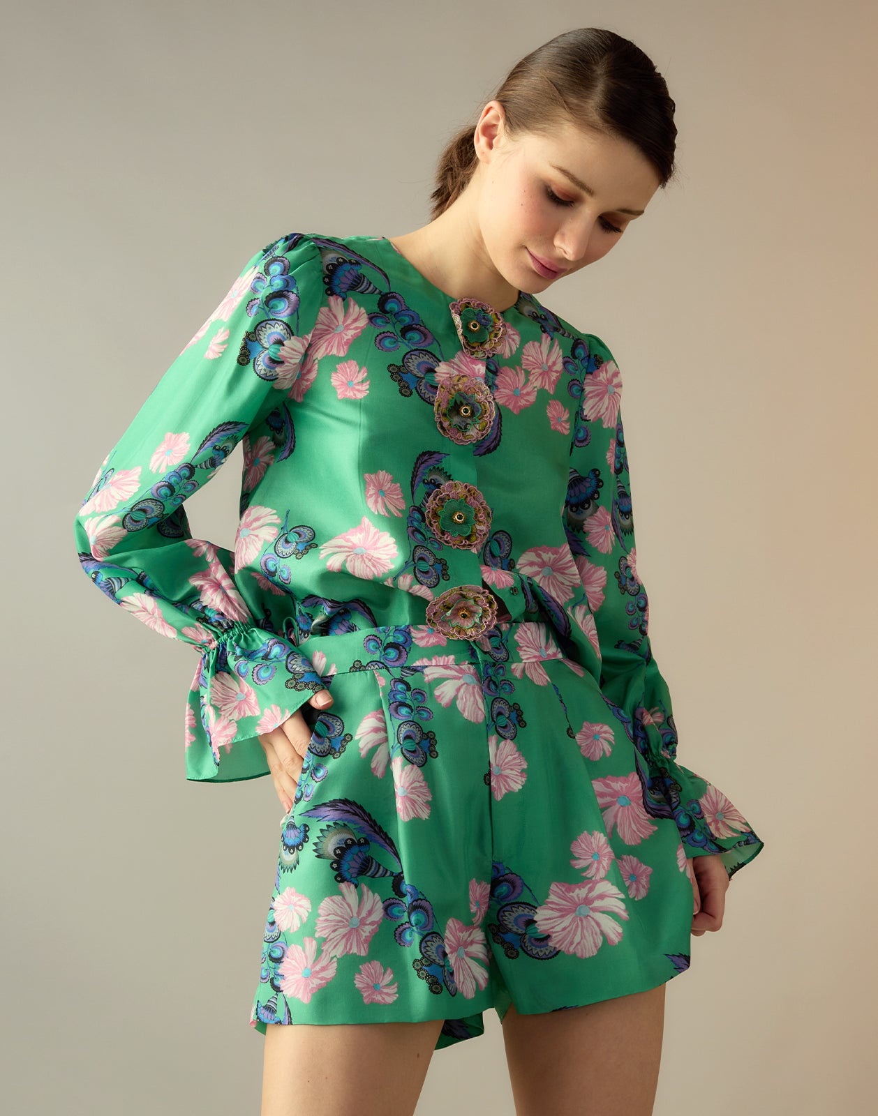 Eden Silk Blouse - 2