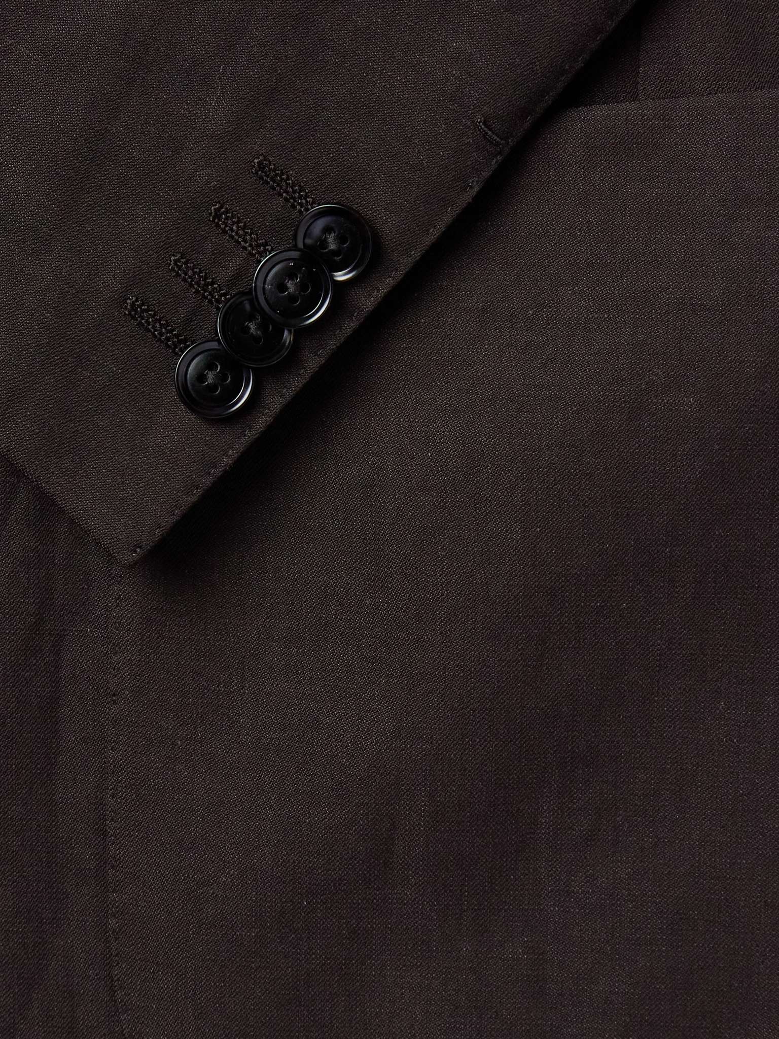 Slim-Fit Wool and Linen-Blend Suit Jacket - 5