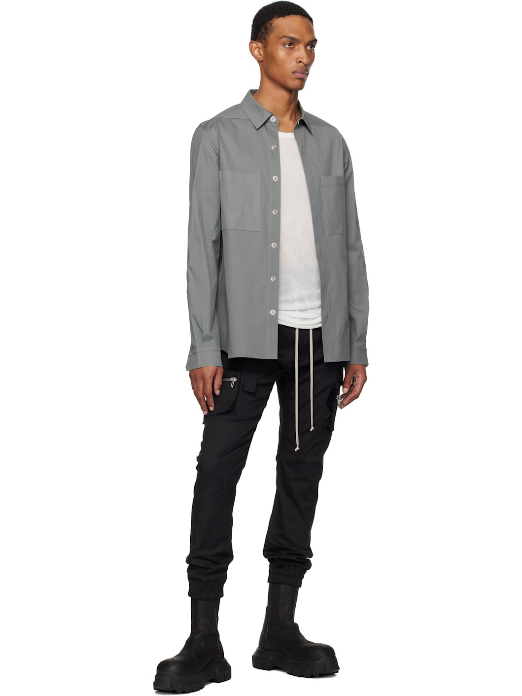 Gray Concordians Outer Shirt - 4