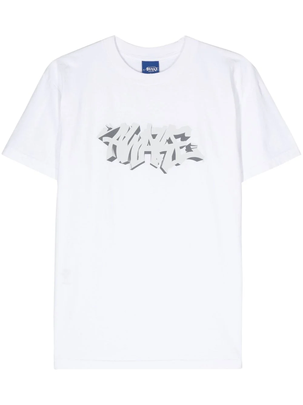 logo-print cotton T-shirt - 1