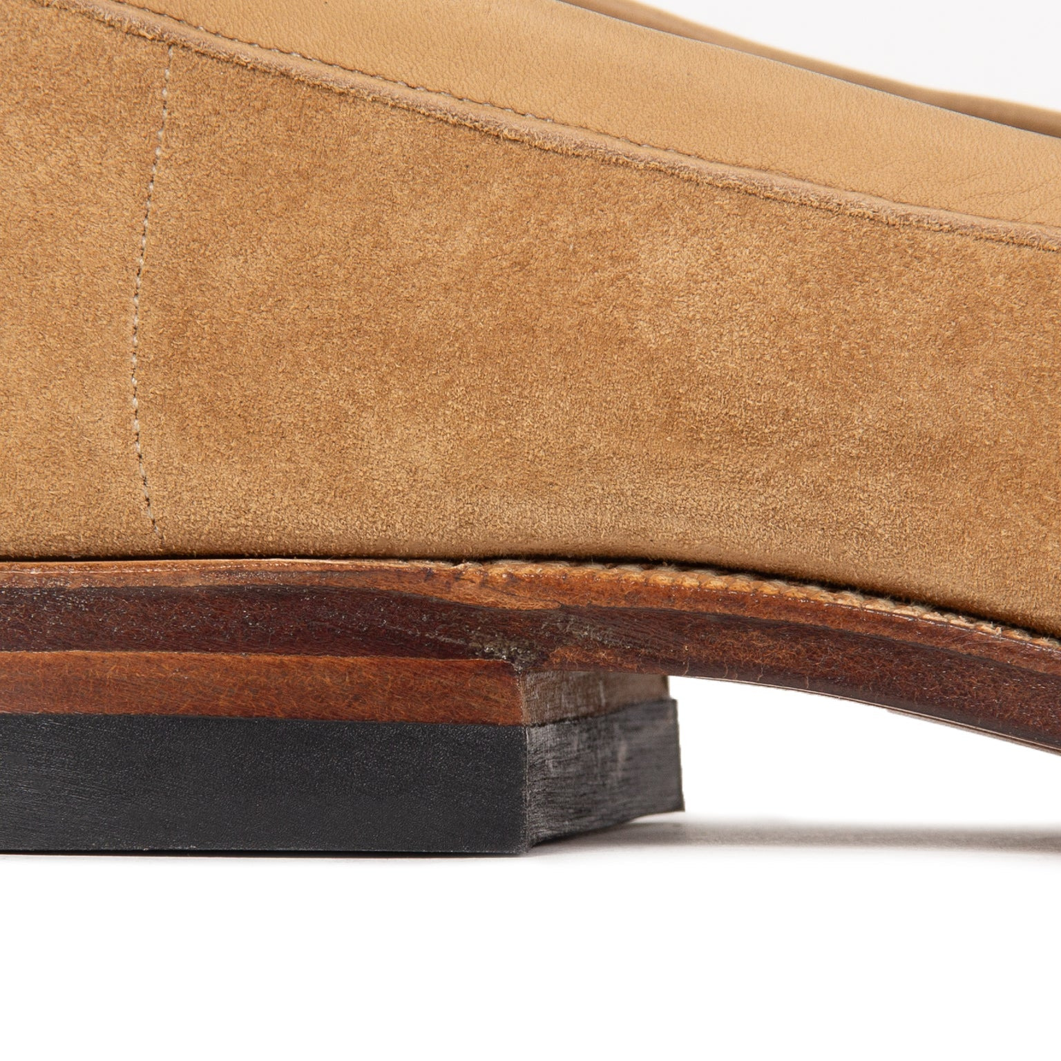Bristol - Peanut Papillon Calf Suede - 9
