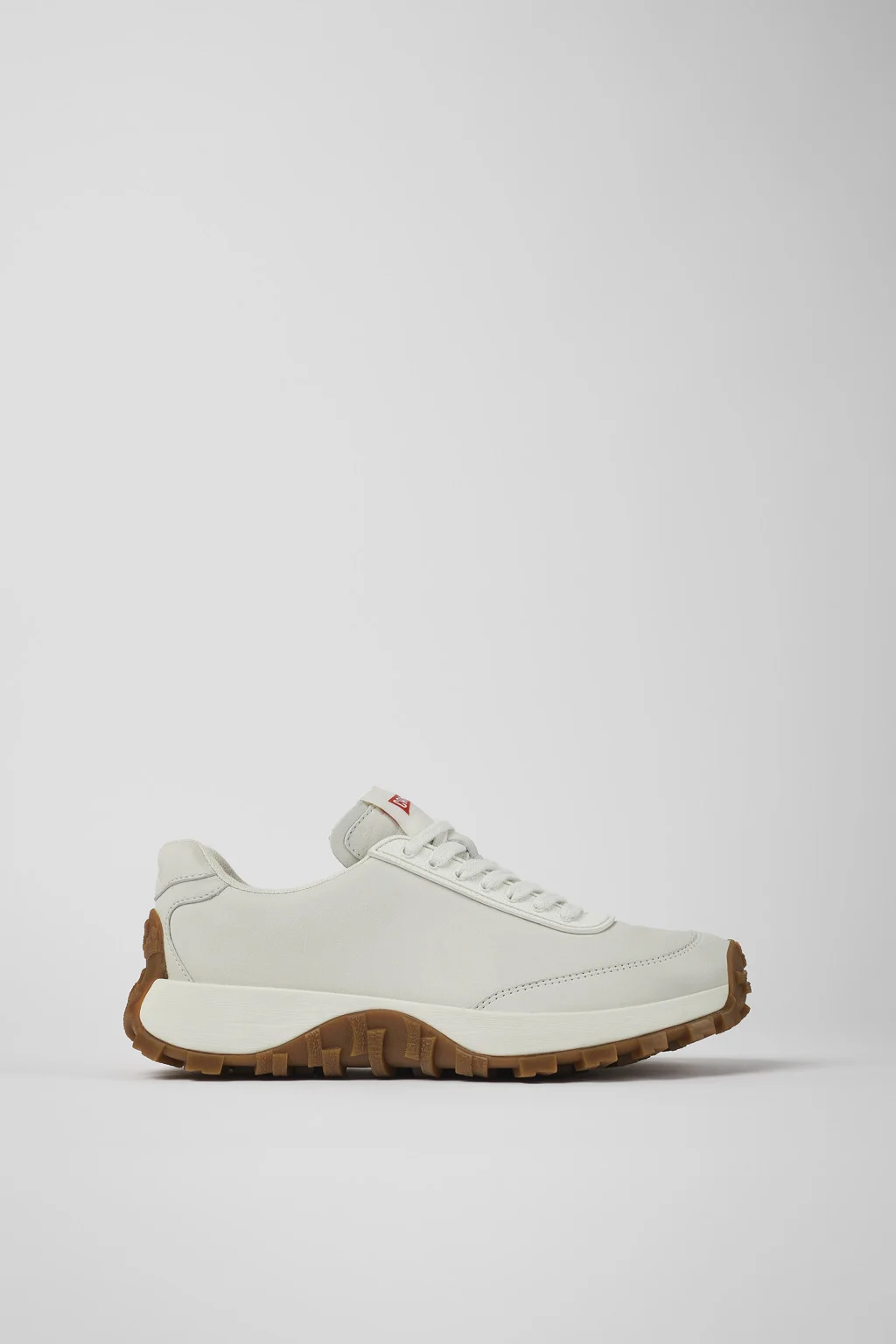 Drift Trail White Leather Sneakers for Women. - 1