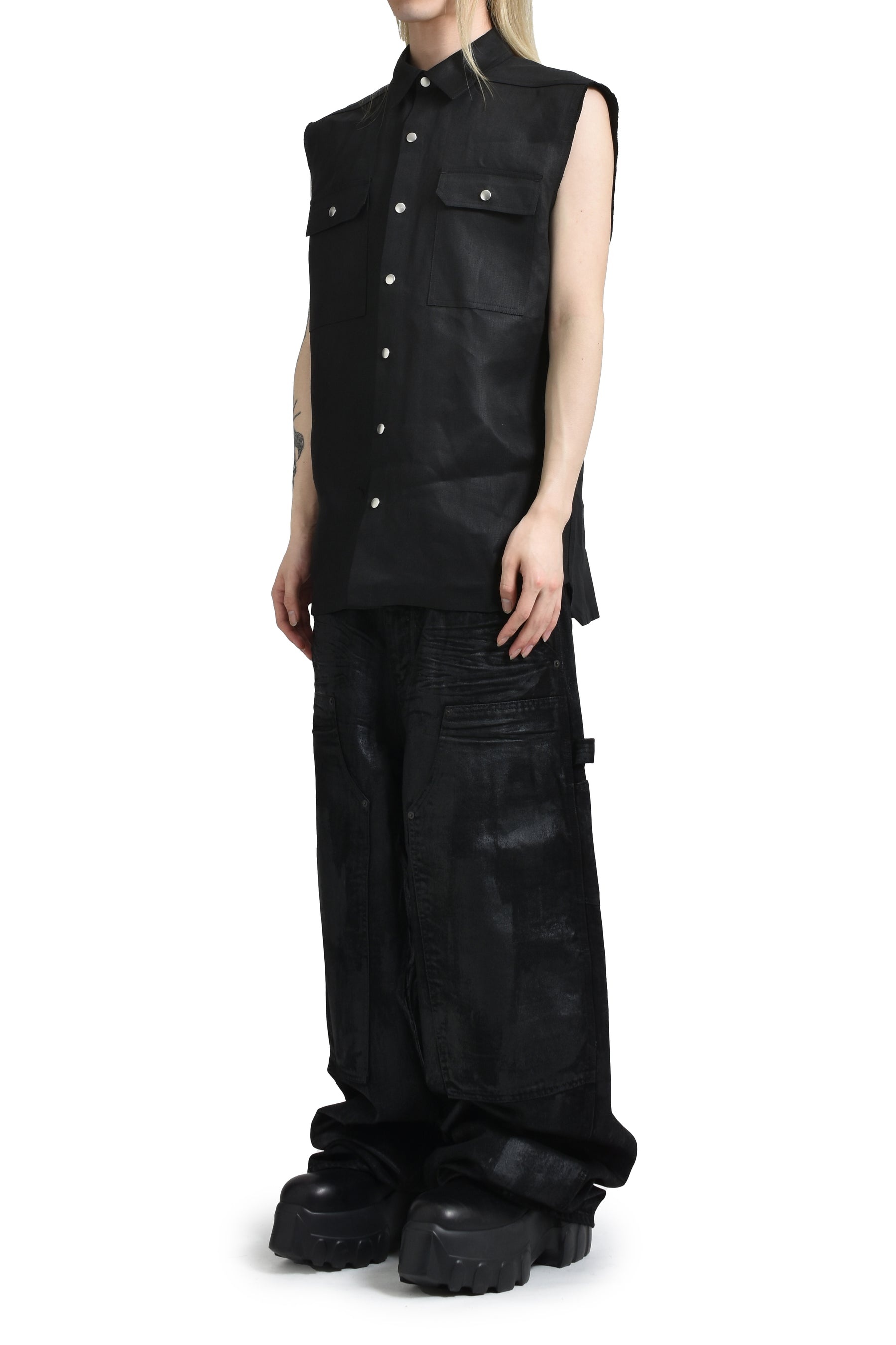 JUMBO SL OUTERSHIRT / BLK - 4