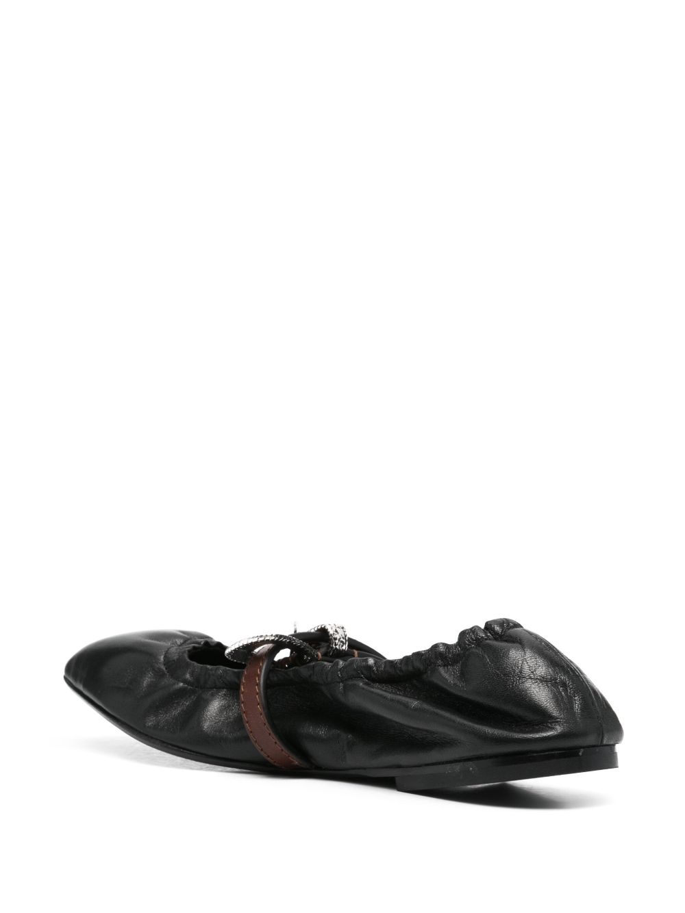 Western Touch leather ballerinas - 3