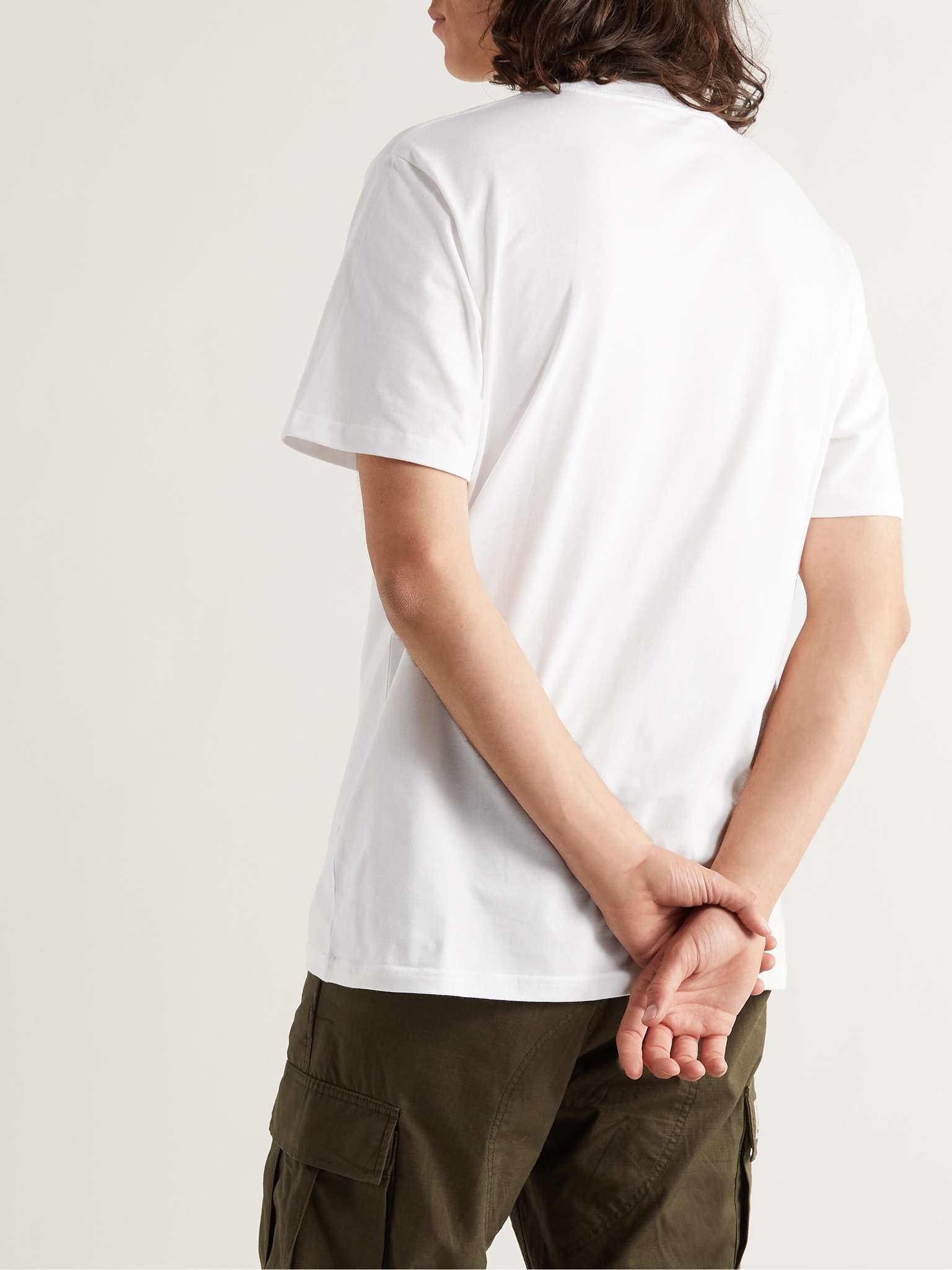 Oversized Printed Organic Cotton-Jersey T-Shirt - 4