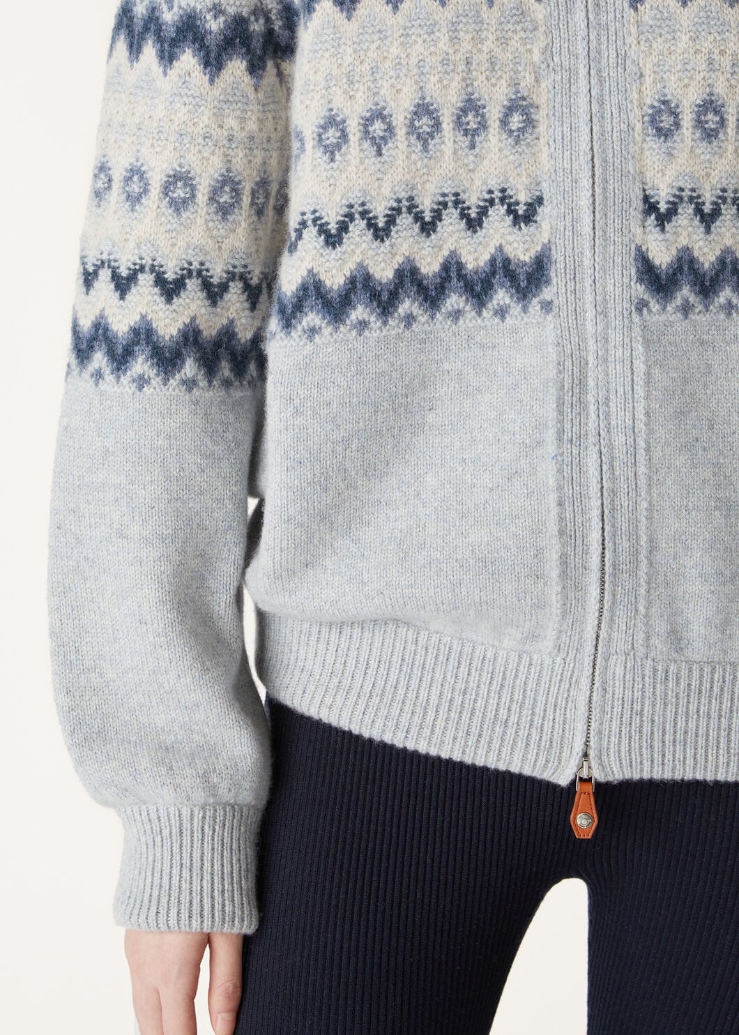 Alpe Pile Bomber Sweater - 3