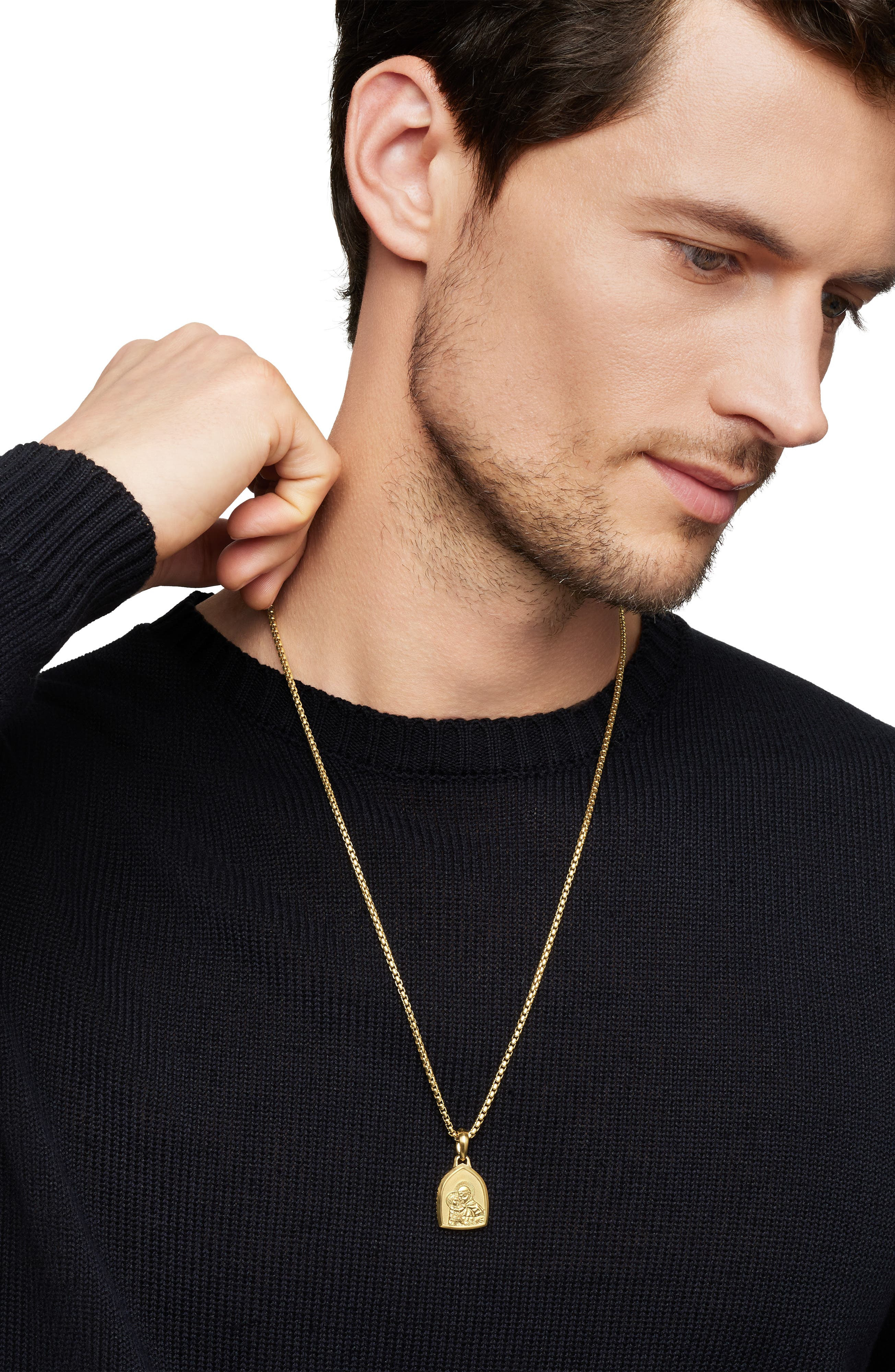 David Yurman St. Anthony Amulet in 18K Yellow Gold at Nordstrom - 2