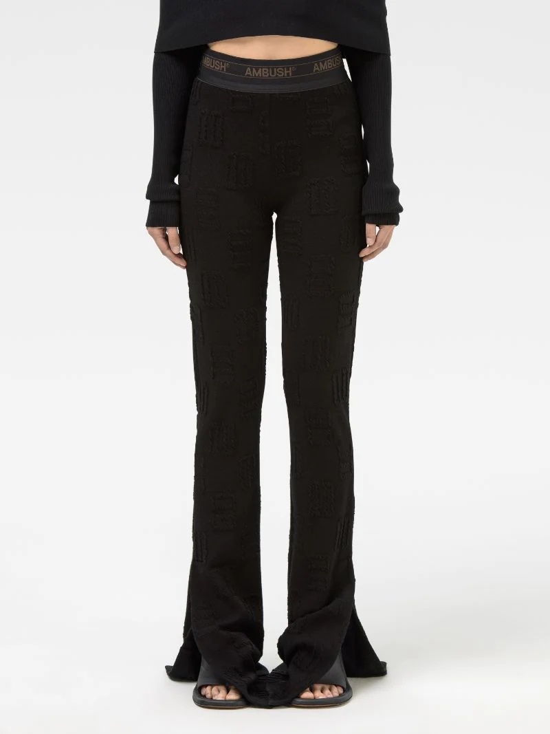 MONOGRAM FLARE LEGGINGS - 3