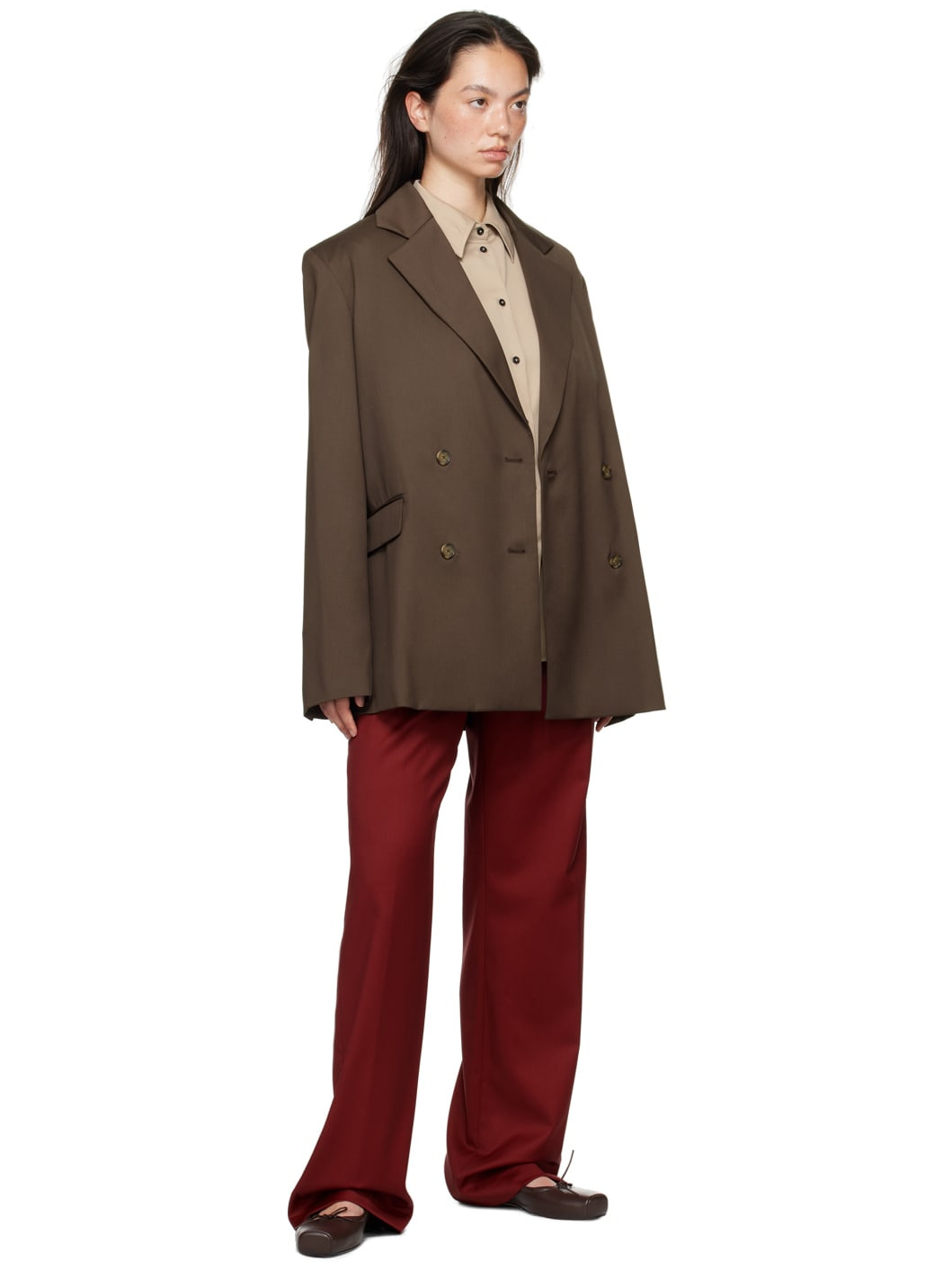 Beige Eliana Shirt - 4