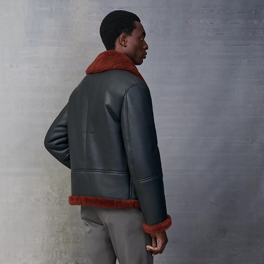 Zipped bomber jacket - 3