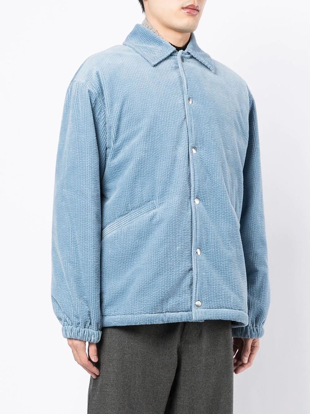 corduroy shirt jacket - 3