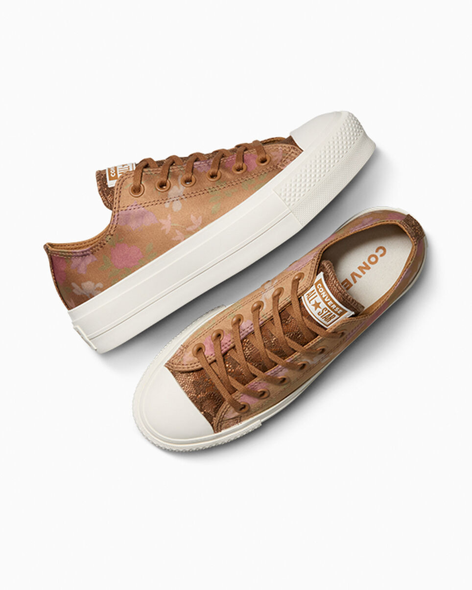 Chuck Taylor All Star Lift Platform Floral Satin - 5