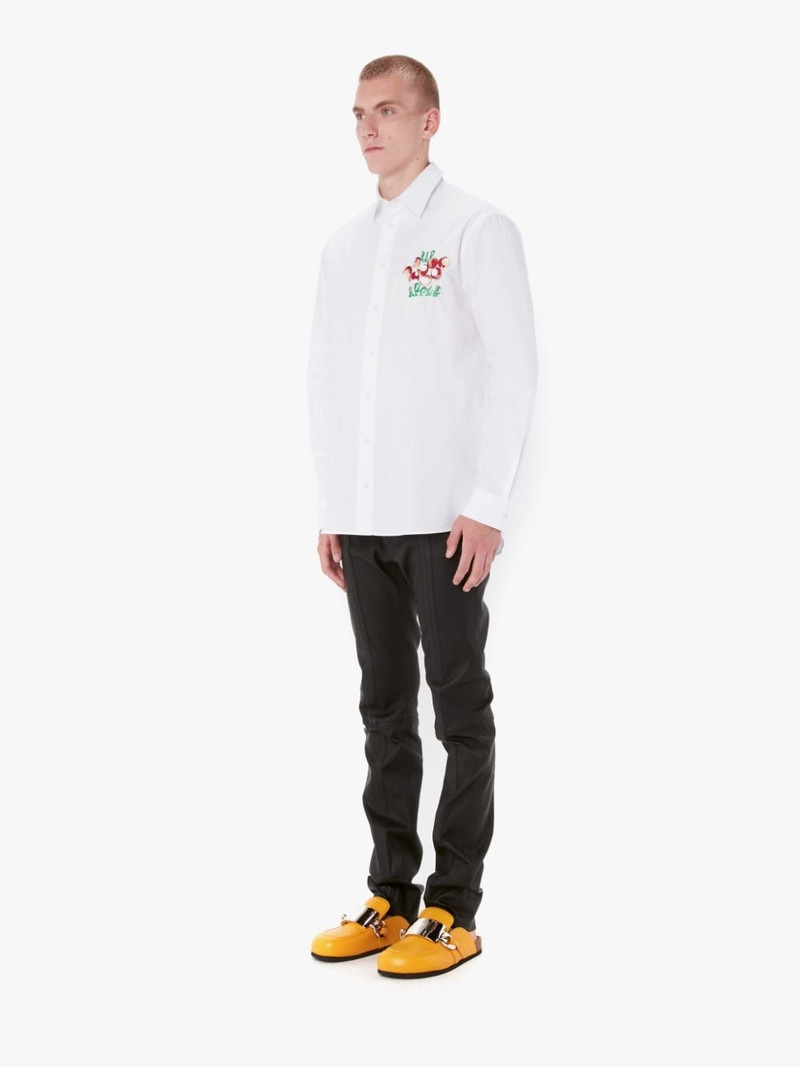 JW Anderson GOURMET CHAIN LOAFER MULES outlook