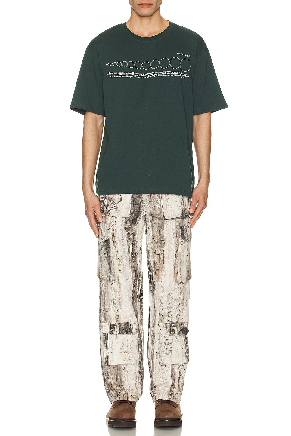 Tree Rings Short Sleeve T-Shirt - 4