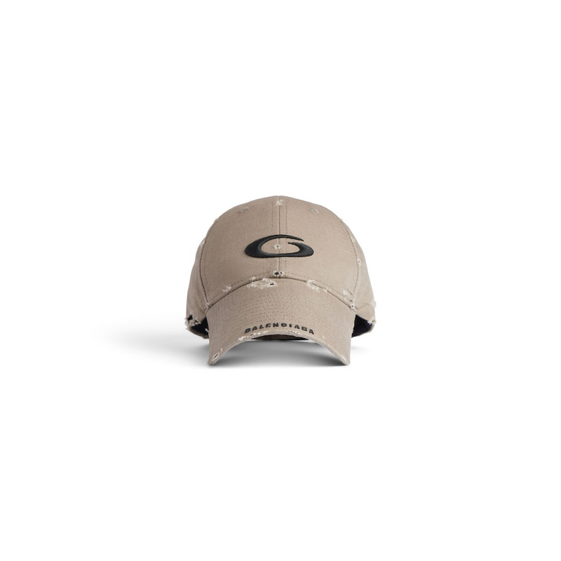 Sports Loop Icon Cargo Cap in Dark Beige/black 1