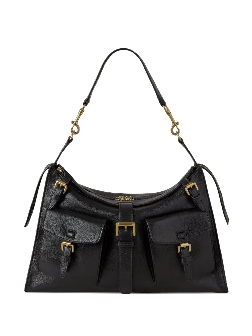 Roxanne buckle-detail shoulder bag - 1