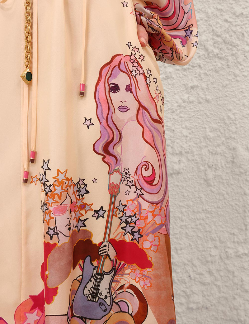 STARDUST BILLOW DRESS 5