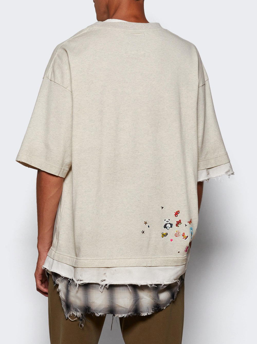 Triple Layered Tee White - 4