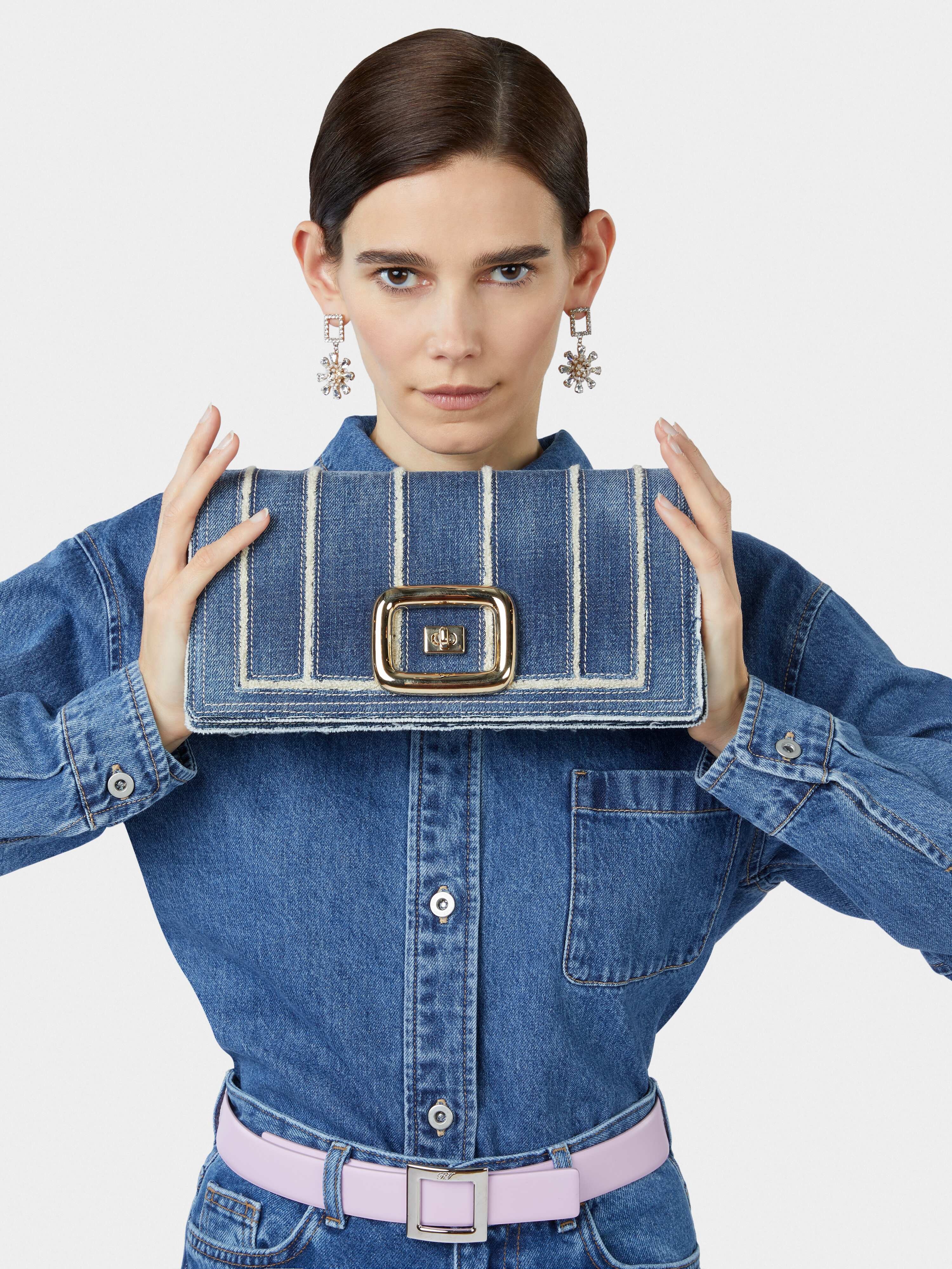 Viv' Choc Summertime Bag in Denim - 9