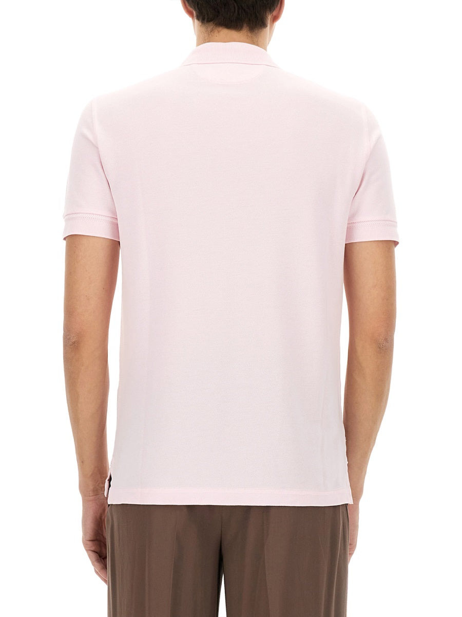 Tom Ford Men Piquet Polo - 1