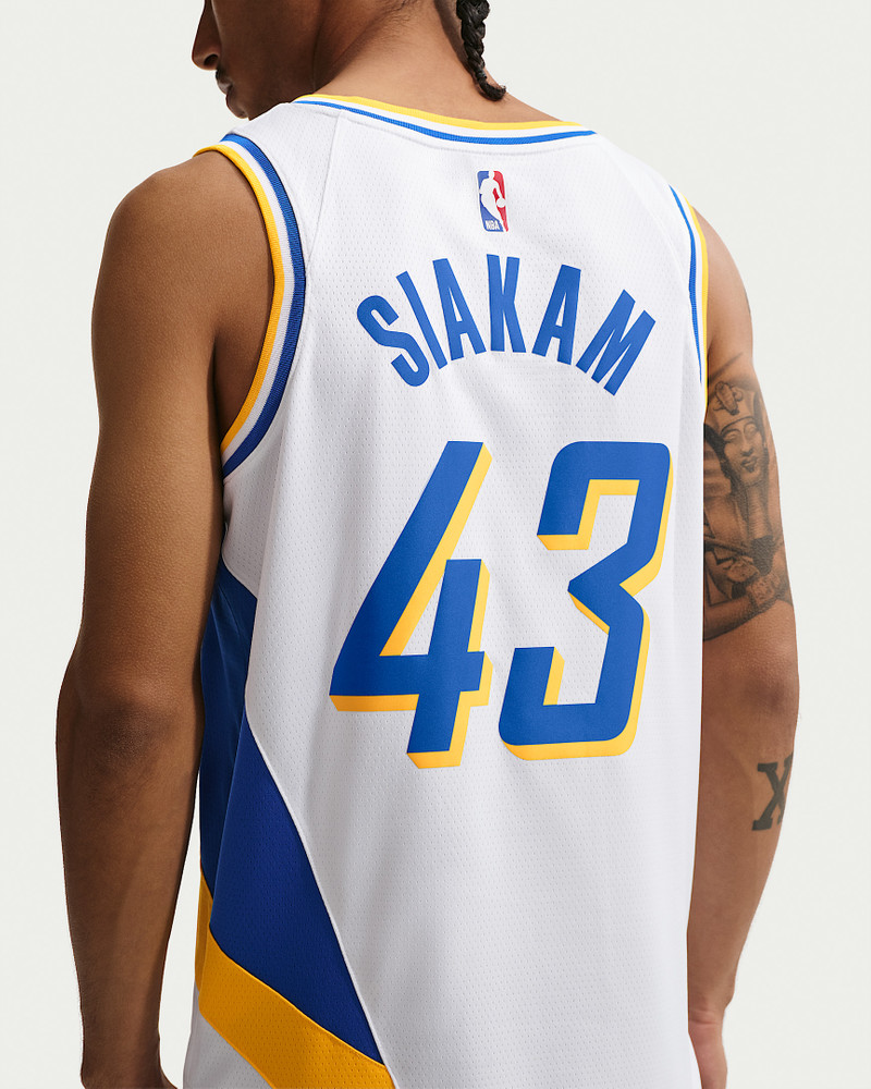 Pascal Siakam Indiana Pacers City Edition Men's Nike NBA Swingman Jersey 5