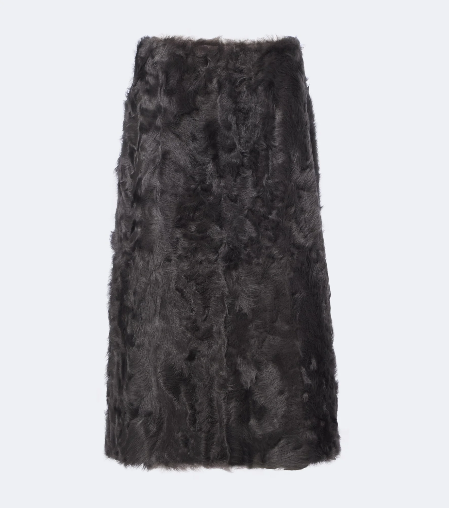 Shearling midi skirt - 1