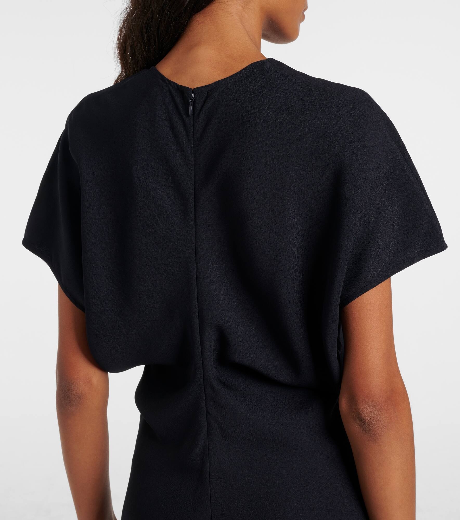 Slouch draped maxi dress - 5