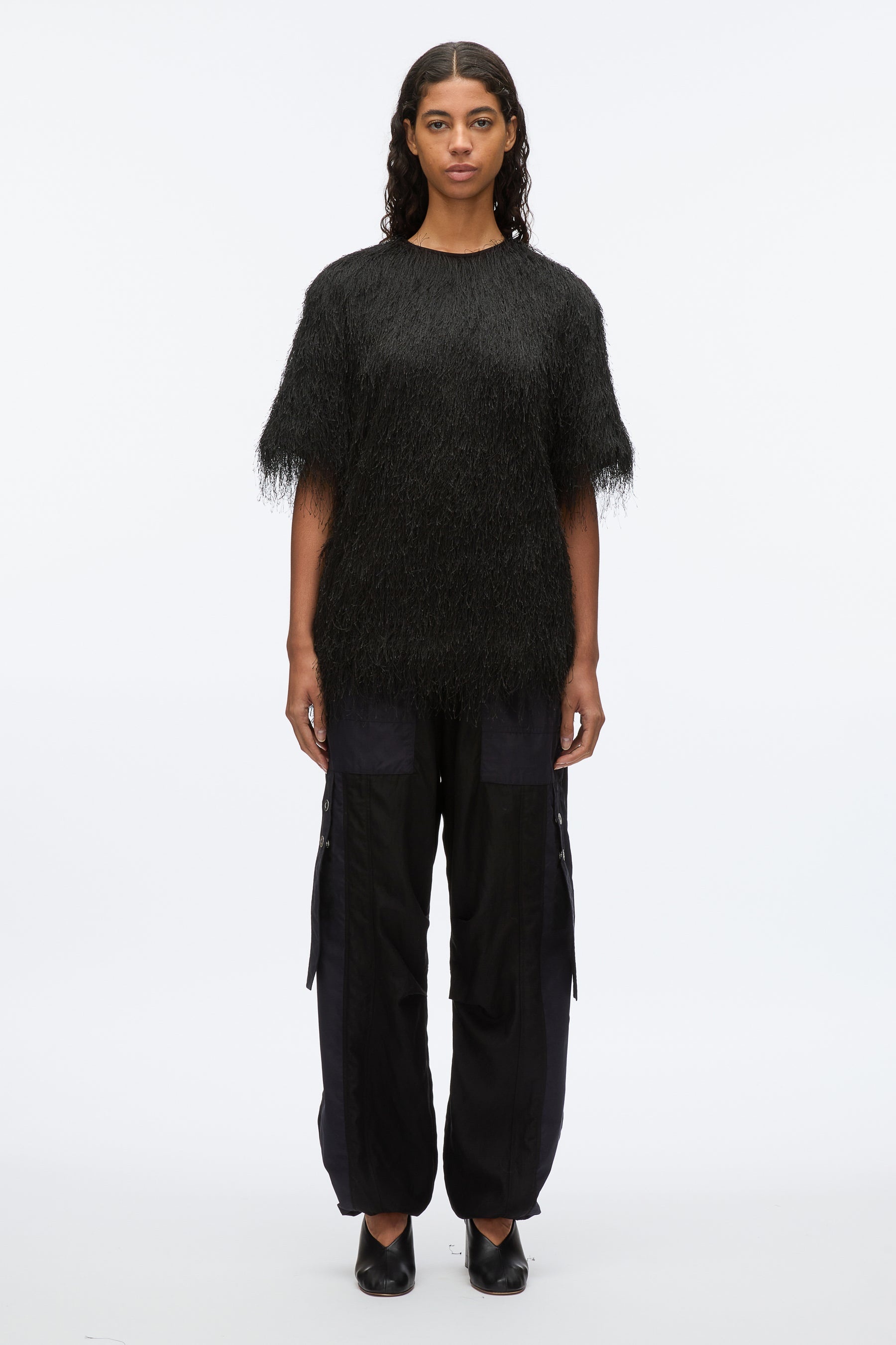 Fringe Boxy Tee - 2