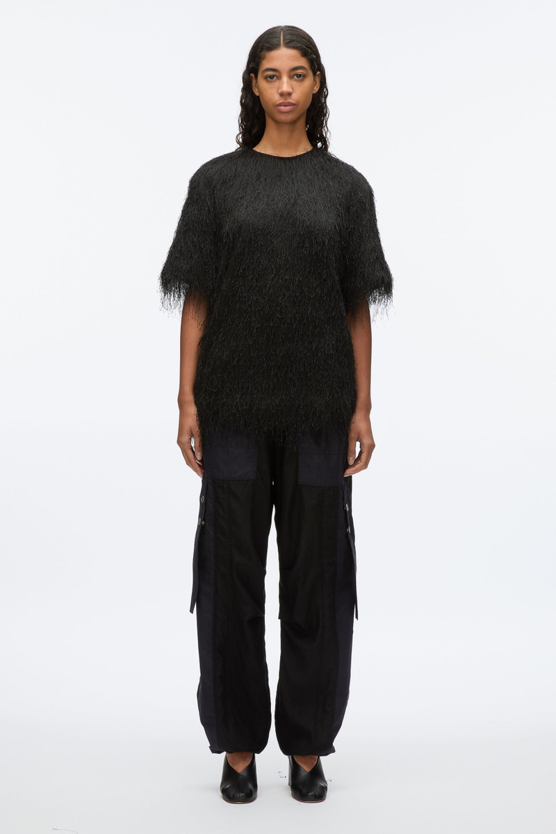 3.1 Phillip Lim Fringe Boxy Tee outlook