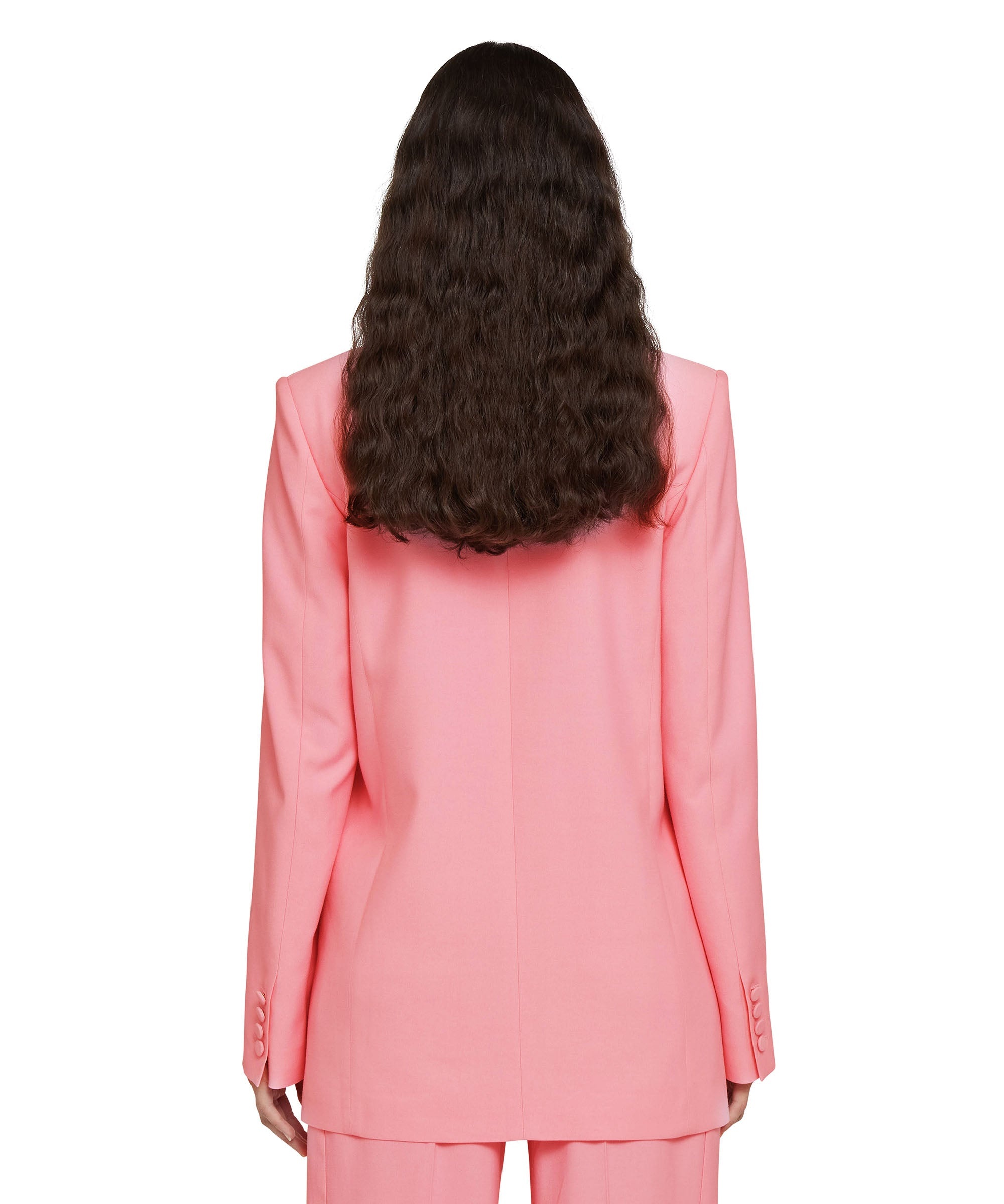 Viscose double-breasted blazer - 2