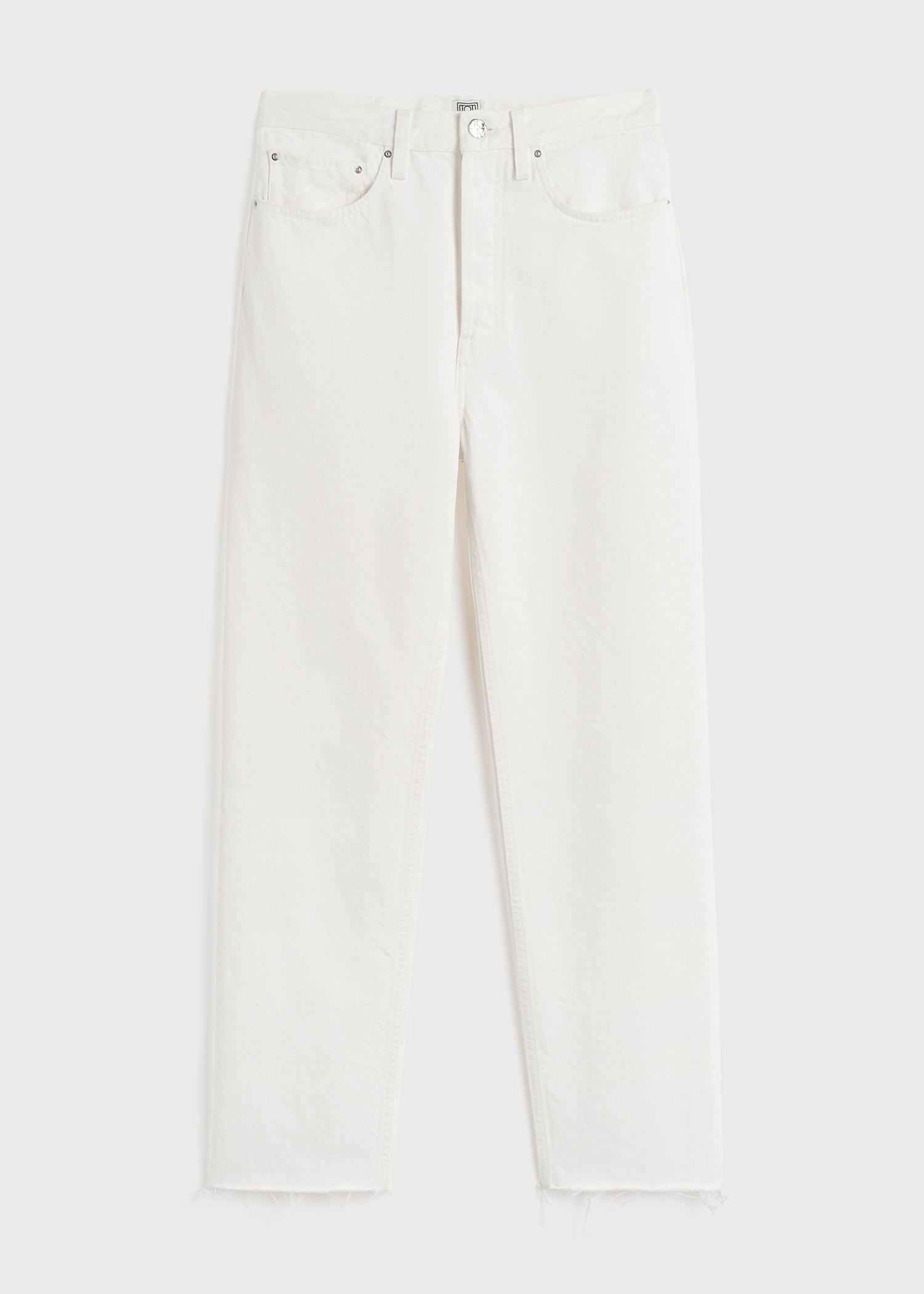 Classic cut denim off-white - 1