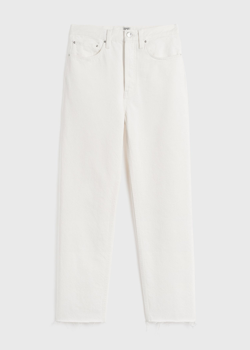 Classic cut denim off-white 1