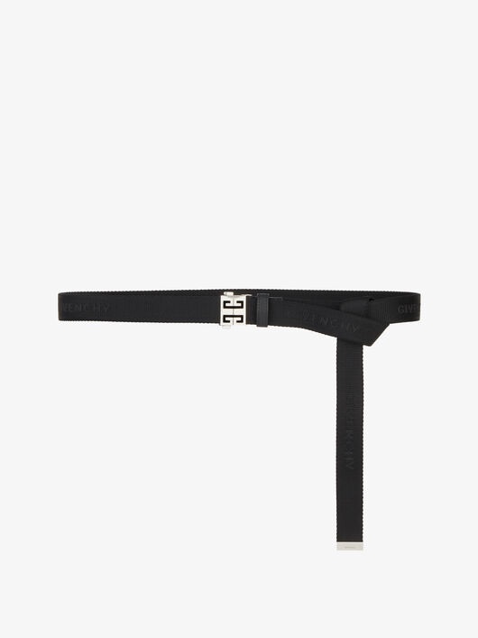 BELT IN GIVENCHY  CANVAS WITH 4G BUCKLE - 1