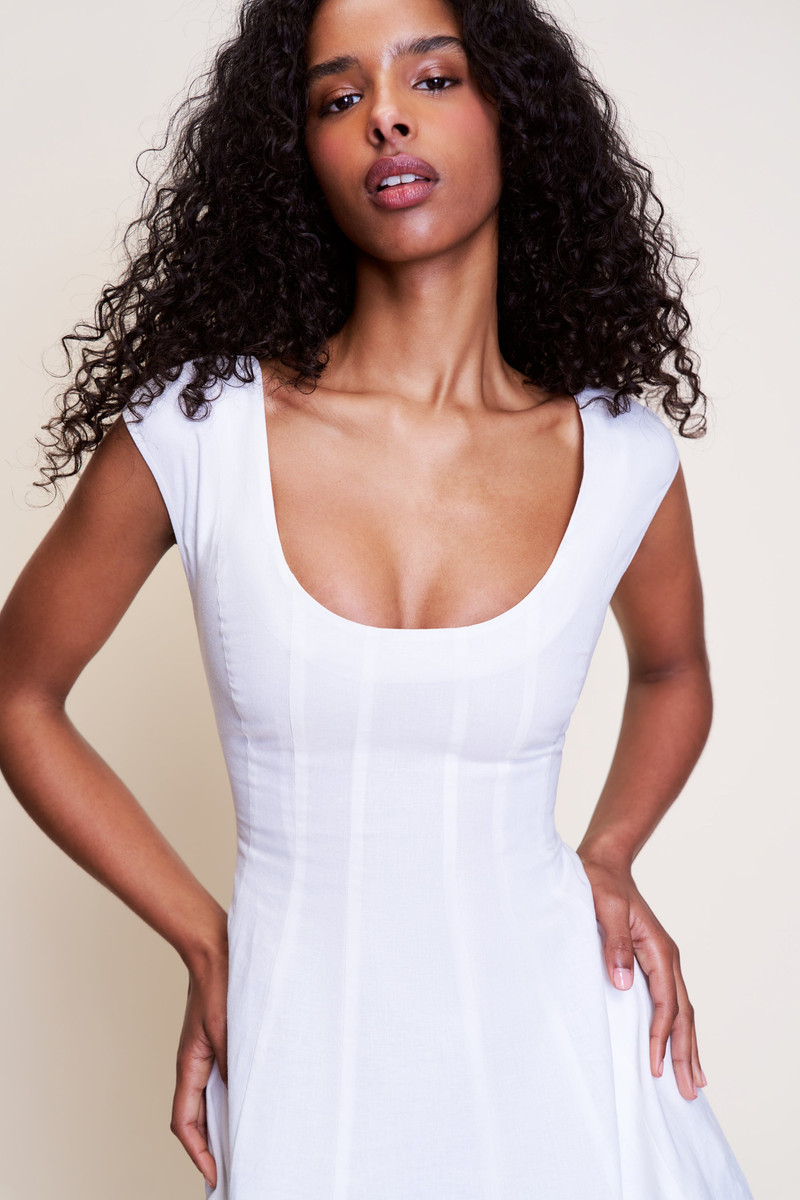 GUIZIO LEILA MINI DRESS outlook