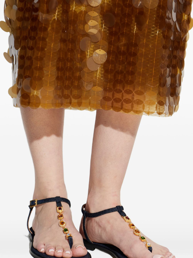jewel strap sandals 5