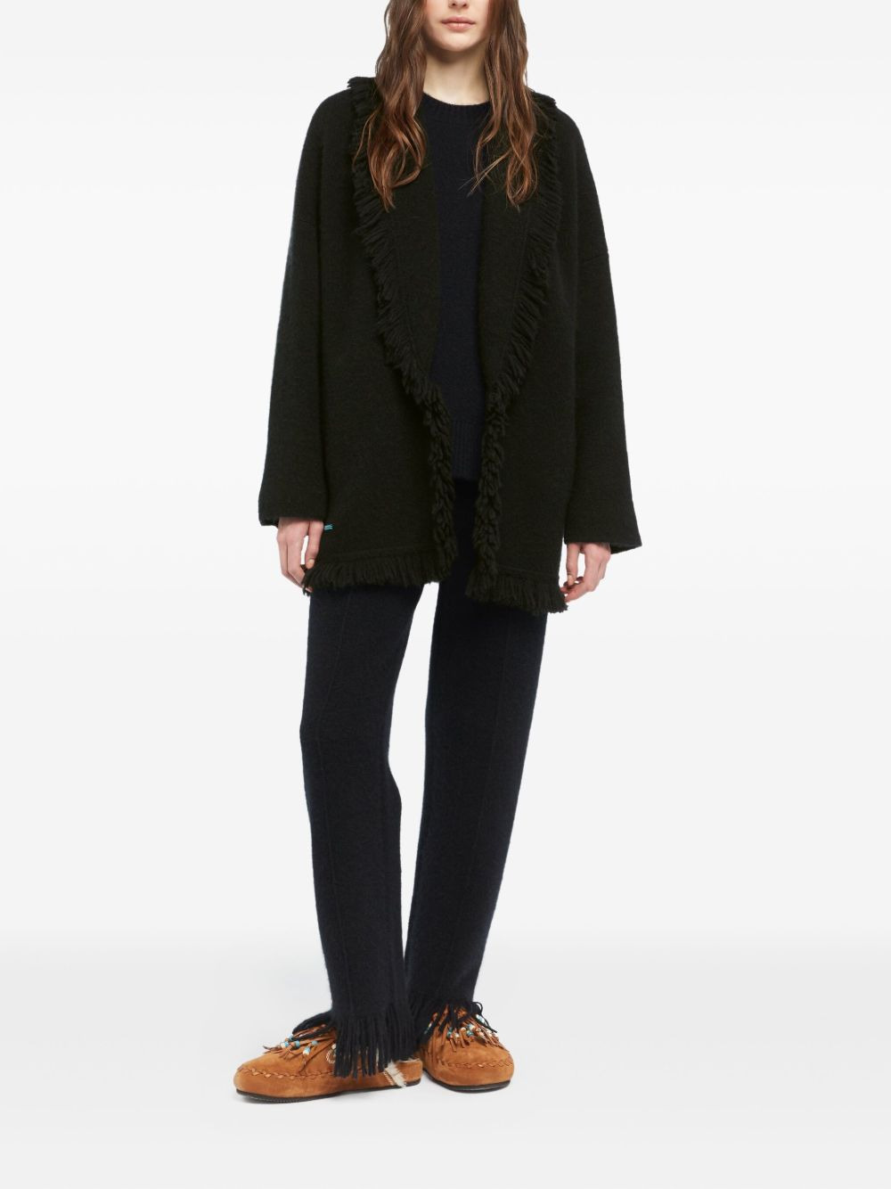 Finest fringed cardigan - 2