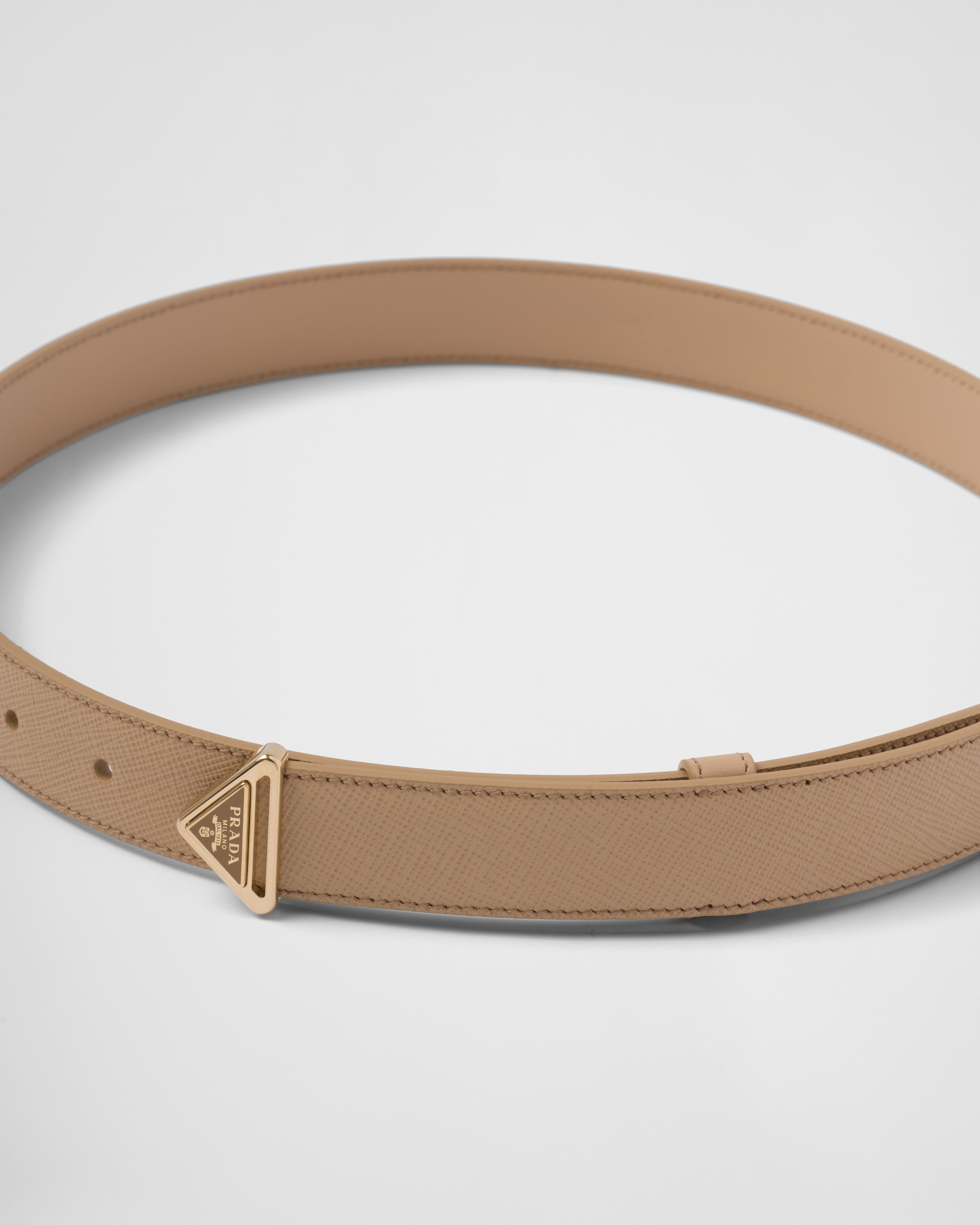 Saffiano leather belt - 2